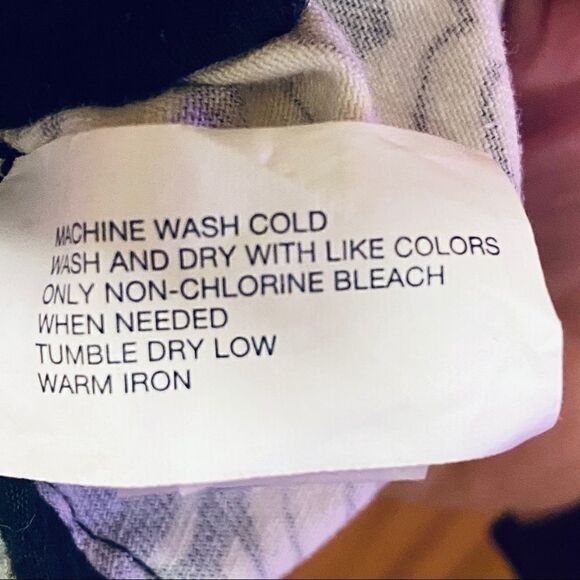 Gap black white flowered graphic swing coat jacket - Picture 9 of 9